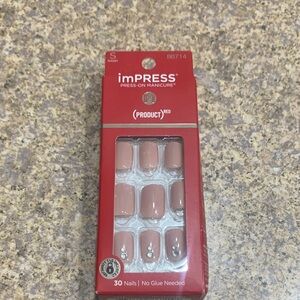 imPRESS Press-On Manicure - Elegant Red